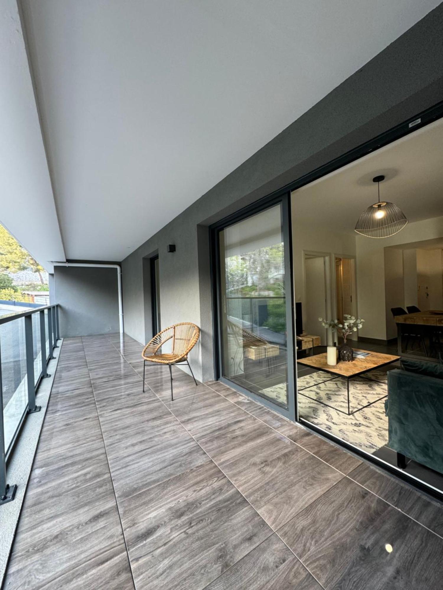 Superbe T2 Dans Residence Avec Piscine Chauffee Beausoleil Ngoại thất bức ảnh